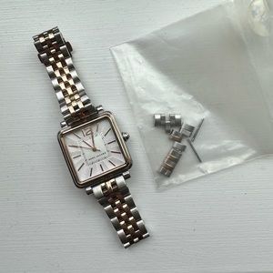 Marc jacobs two tone watch
